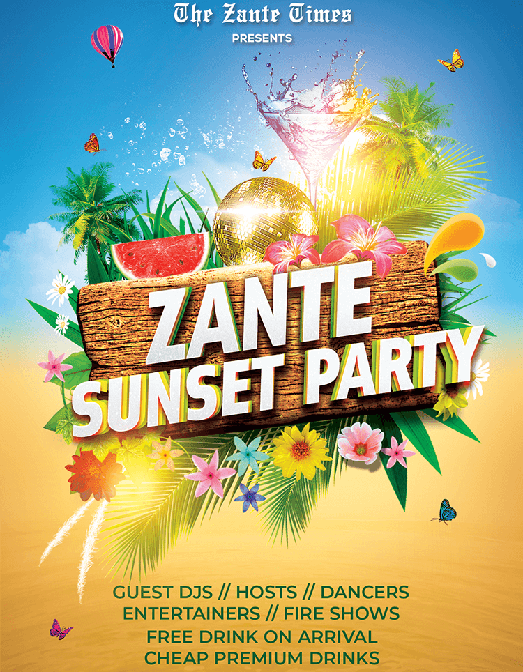 Zante Sunset Beach Party